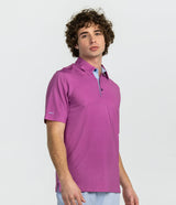 Ultra Violet Printed Polo - Ultra Violet