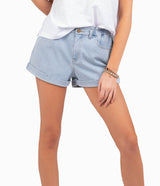Not Your Mama's Denim Shorts - Chambray (4453242208308)