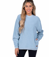 Corduroy Sweatshirt - Skyway (4651237146676)