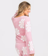 Dreamluxe Printed Sweater - Flower Power