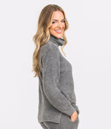 Dreamluxe Turtleneck Sweater - Iron