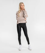 Open Knit Sweater Pullover - Mauve Shadows (6549440200756)