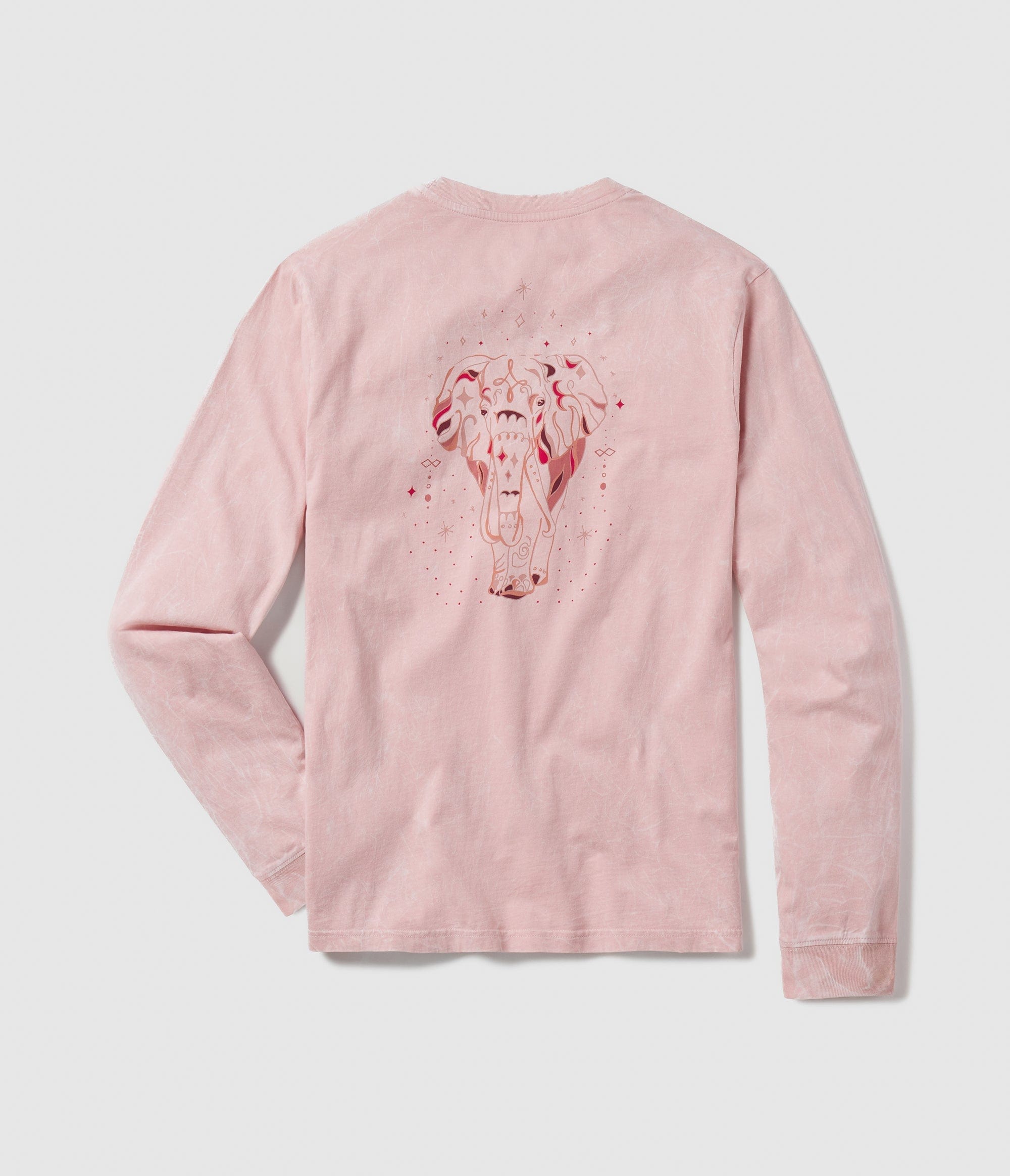 Lucky Charm Washed Tee LS - Lotus