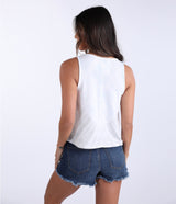 Washed Boxy Tank - Glacier (4868276256820)