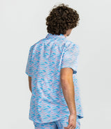 Mosaic Waves Baja Shirt SS - Mosaic Waves