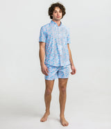 Mosaic Waves Baja Shirt SS - Mosaic Waves